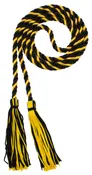 Black and Gold Intertwined Cord