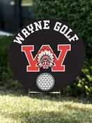 wayne golf sign — Progressive Printers Inc.