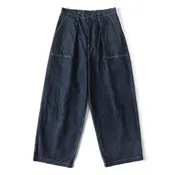 14OZ DENIM FATIGUE BAGGY PANTS