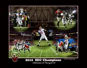 “2012 SEC Champions” Pitts print