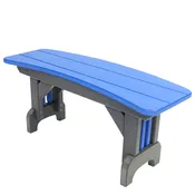 40" Americana Curved Bench (Dining Height)