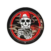 405 Photo Skull Decal
