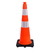 28" 10lb Slim Performance Cone, Reflective Bands