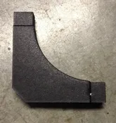 201235 WINDOW FILLER, TOP 90 DEGREE CORNER