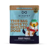 GivePet- Doggy Paddle Soft and Chewy Training Dog Treats, 6oz Bag