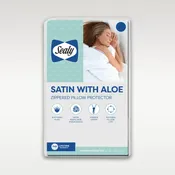 Satin With Aloe Pillow Protector