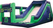 Jump House Obstacle Slide