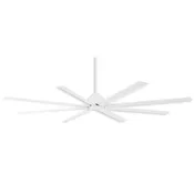 84" Minka Aire Xtreme H2O Ceiling Fan - F896-84-WHF - Flat White Finish (formerly called Slipstream XXL fan)