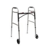 Folding Walker, With 5" Wheels