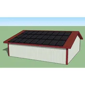 IronRidge XR Flush Mount Racking Kit for 27 Solar Panels, 3×9 Portrait (40mm)
