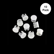 BNC Plastic Covers Dust Cap white for BNC Jack Female Connector - 10 Pack