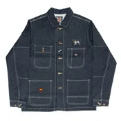 303 Boards - 303 Bird Dog x Dickies 100 Year Denim Chore Coat (Dark Indigo) *SALE