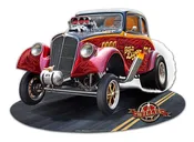 1933 WILLYS GASSER Metal Cut Out Available In Three Sizes