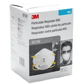 3M 8210V Valved Respirator Mask 10/box