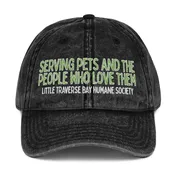 Vintage Cotton Twill Cap — Little Traverse Bay Humane Society