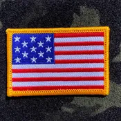 13-Star Historical US Flag Patch