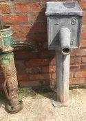 English Water Pump from 1866 37.5" high EU 8 — The Garden Vault