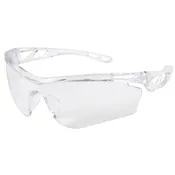 MCR CL410 Lightweight Blade Frame Safety Glasses [12 PACK]