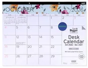 17" x 22" Monthly Desk Pad Calendar (Oct26-Dec27)