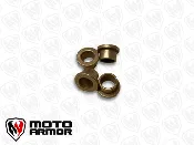 1/2" Flanged Oil pressed bronze bearings (4 Pack)