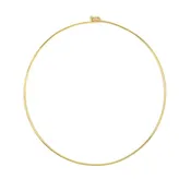 18K Yellow Gold Wire Collar