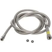 108 In S/S Flexiblehose for T&S Brass Part# 0044H108