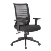 BOSS #B6566-BK MESH BACK TASK CHAIR