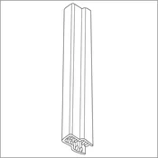 12" Boot System™ Econo-Grip™ Sign Channel, BSH-513
