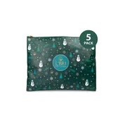 2022 Holiday Zipper Bag - 5 Pack