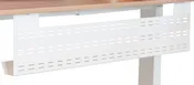 48" Desk Cord Management Tray and Cable Raceway - White
