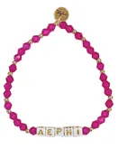AEPi Sorority Letter Block Bracelet