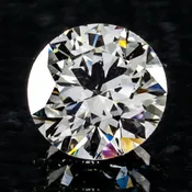 0.72 Carat Loose J / VVS2 Round Brilliant Cut Diamond GIA Certified