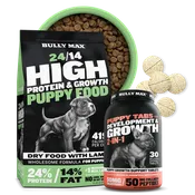 Bully Max Dry Puppy Food & Puppy Tabs Bundle