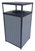 Aluminum Trash Receptacle EW-99BNT