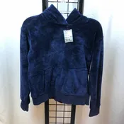 Athelta Girl Navy Solid Child Size 7 Girl's Sweatshirt