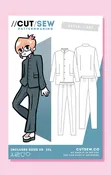 027 // GAKURAN - CUT/SEW - PDF Pattern