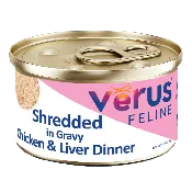 VēRUS Feline Shredded in Gravy Chicken & Liver Dinner