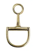 0077 AG WESTERN HORSEBIT 4" PENDANT