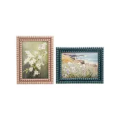 6-1/2"L x 8-1/4"H Resin Bobbin Photo Frame