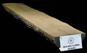 108″ Hickory Live Edge Mantel [HICK-MAN-12-0008]