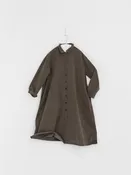 Album di Famiglia Loose Collar Dress WCC in Taupe