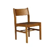 Armless Dining Chair, Wood Seat & Back (917WSB)
