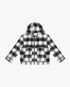 EPTM Mohair Flannel Jacket - Black/White