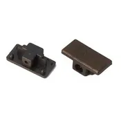0.5″ Height Dead End Cap – Rust