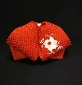 3D Flower Embroidered Charro Bow ( 10 )