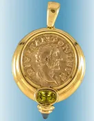 Antoninus Pius Coin Pendant