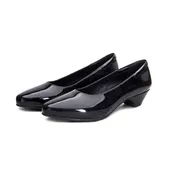 Inspire Pumps Stayshine Black 1.25" Kitten Heel