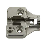 0mm SFX Series Soft Close Cam Adjustable Euro Box Clip Plate w/o System Screws