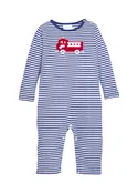 Applique Romper - Fire Truck