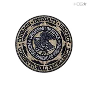BOP Badge Patch – Small Subdued Tan